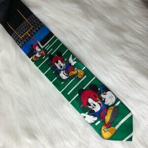 Disney | Green Silk Mickey Mouse Tie